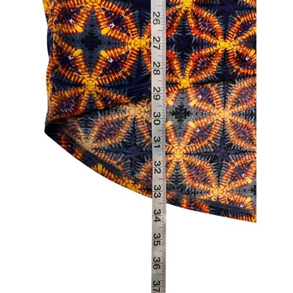 LuLaRoe Irma Women's Fiery Long Shirt - Picture 5 of 6